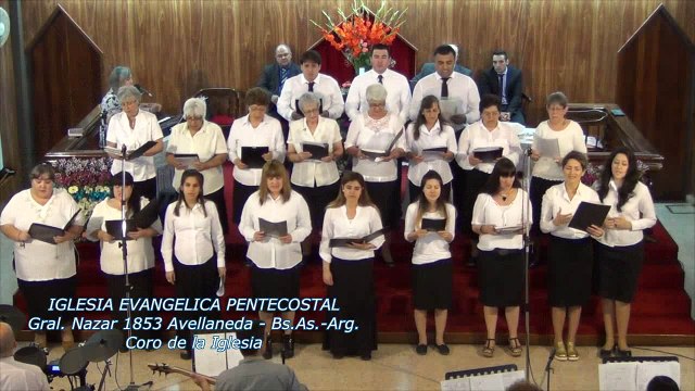 Iglesia Evangelica Pentecostal. Alabanza Coro de la Iglesia (3). 23-10-2016