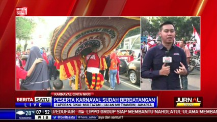 Relawan Gelar Karnaval Cinta NKRI