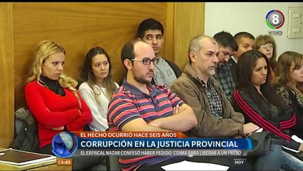 El ex fiscal Nazar confesó haber recibido coimas