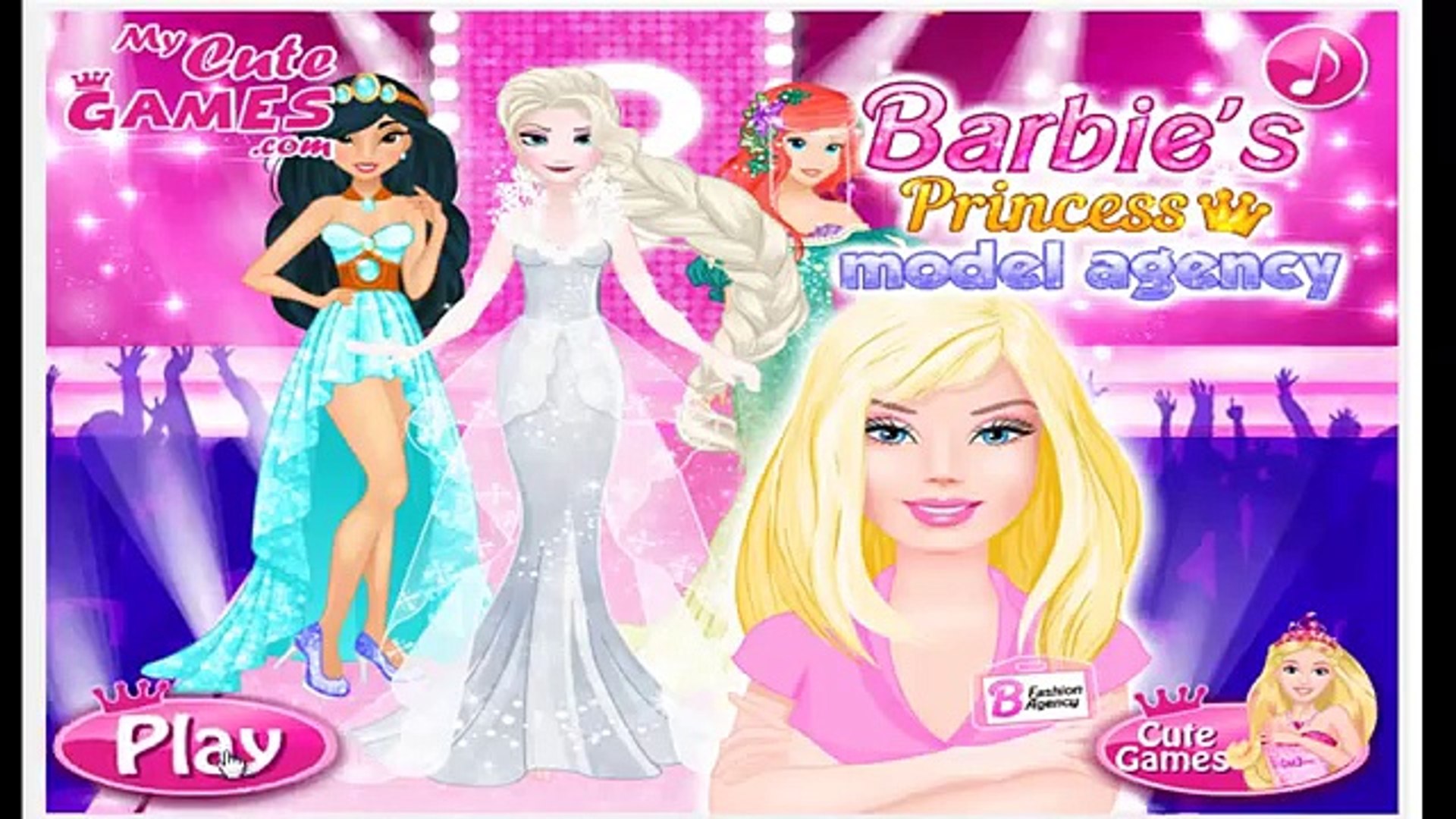 my cute games barbie