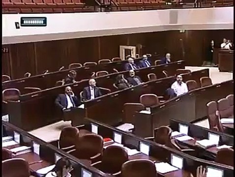 Arab parliament member raised the Azaan, in the Knesset Israeli parliament to protest