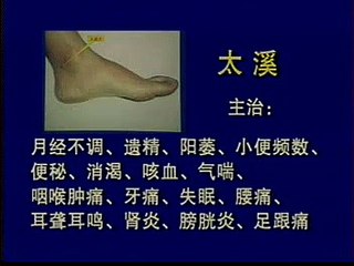 DIY Finding Foot Acupuncture Points (15) Zhao Hai