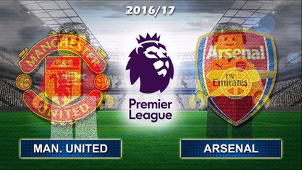 MANCHESTER UNITED vs ARSENAL 1-1 • Premier League 2016/17 ( Film Lego Football ) Man Utd Highlights