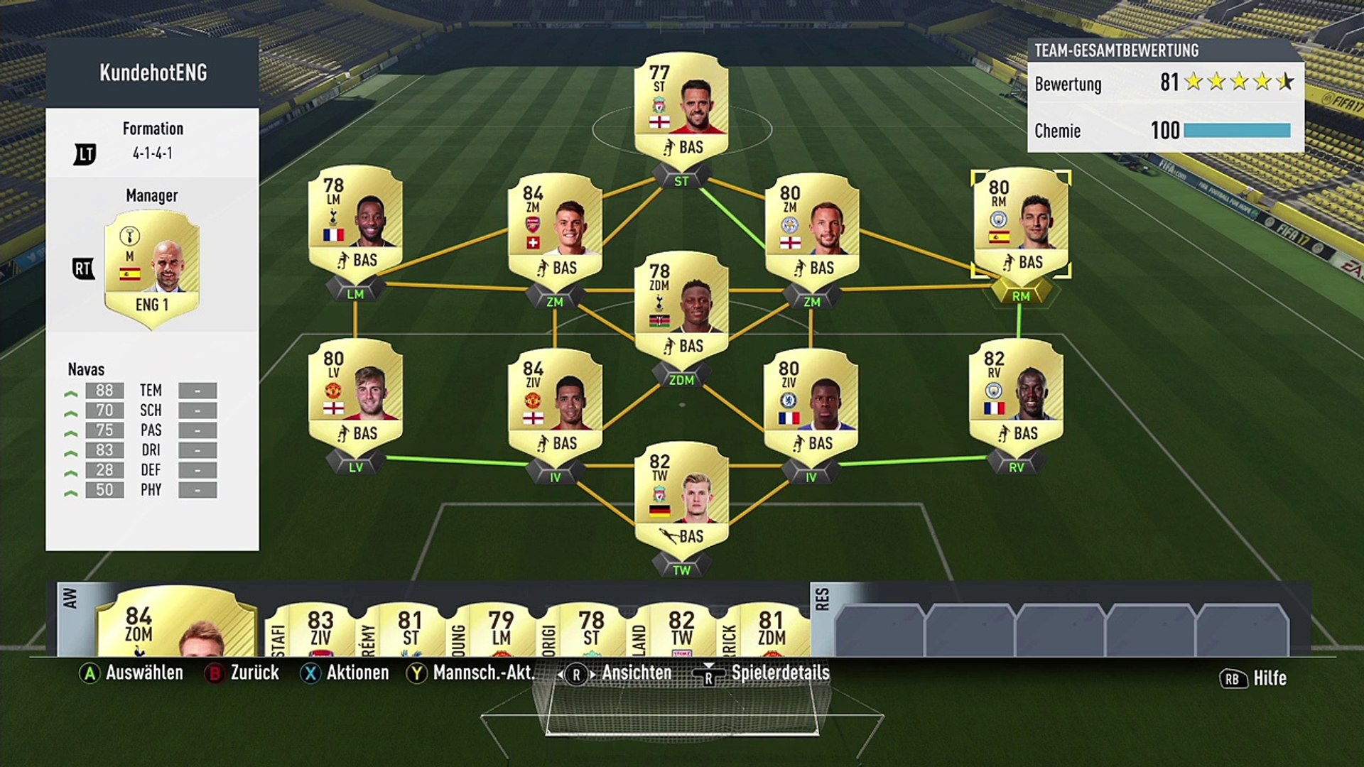 Fifa 17 Ultimate Team 032 Premier League Squad Building Video Dailymotion