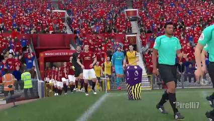 Manchester United vs Arsenal 1-1 |Premier League| FIFA 17 Predicts - 19/11/2016 - by Pirelli7