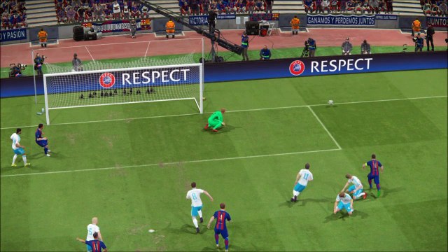 PES2017 UEFA Champions League 2016 F.C.Barcelona×F.C.Schalke 04～Grope League 2nd Match～