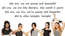 Fifth Harmony - Young & Beautiful (Lyrics & Pictures)