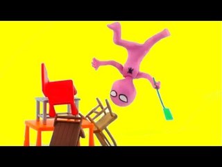 Funny SuperHeroes Movies Pink Spidergirl Has an Accident Superhero in Real Life Funny Accidents