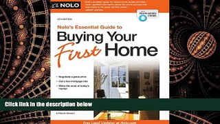 READ book  Nolo s Essential Guide to Buying Your First Home (Nolo s Essential Guidel to Buying
