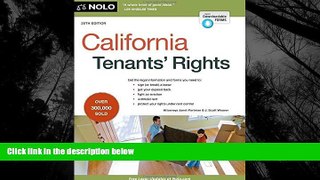 READ book  California Tenants  Rights  DOWNLOAD ONLINE