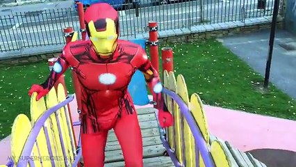 Iron Man VS Spiderman ! Superhero Epic Battle ! - My Superheroes IRL