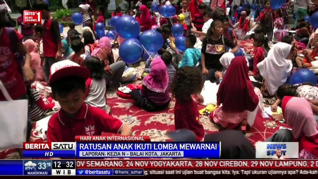 Transjakarta Gelar Lomba Mewarnai Peringati Hari Anak Internasional