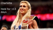 WWE Raw and SmackDown Live Womens championship history (2016)