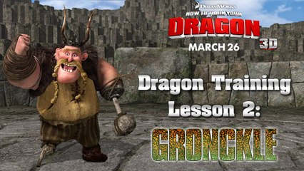 HOW TO TRAIN YOUR DRAGON - Dragon Training Lesson 2- The Gronckle