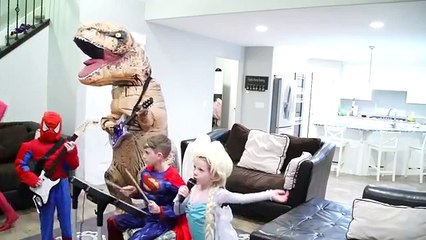 Frozen Elsa & Spiderman Vs Harley Quinn & Joker In Jail Vs Hoverboard Cop & Ariel the little mermaid