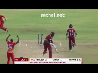 WI v Zbw last over