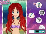 Princess Disney The Little Mermaid Hairstyles - Dress up games