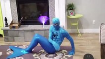 человек паук & Замороженные Эльза & синий паук человек паук мультфильм на русском языке