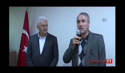 Binali Yıldırım gözyaşlarını tutamadı
