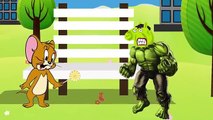 BAD HULK Takes Candy From Jerry! Tom and Jerry 2016 FUN Parody w Tom-Spiderman Animation for Kids