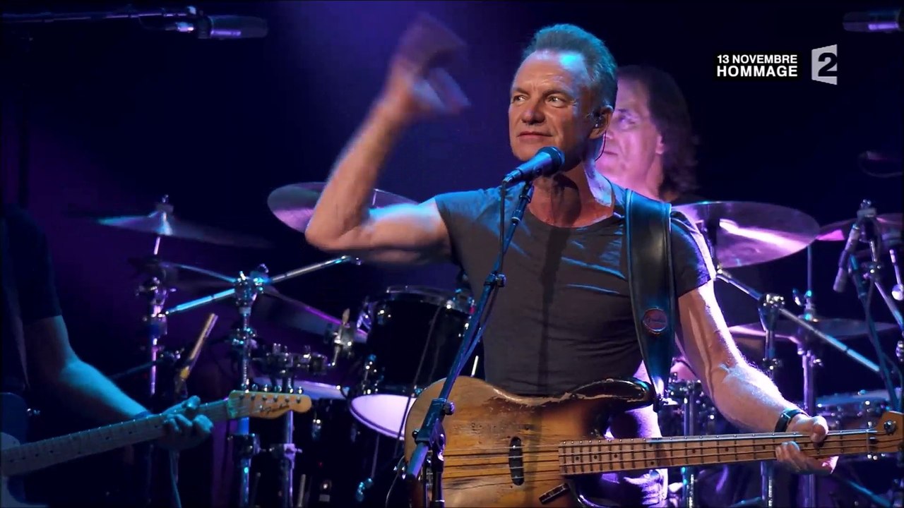 Sting - Le Bataclan (Paris) 2016 part 1