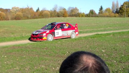 rallye de l'indre 2016  lancer evo 9#23    ES1