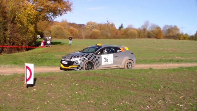 rallye de l'indre 2016 megane RS#26 ES1