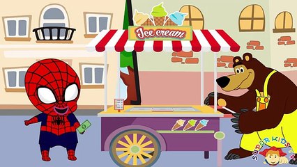 Spiderman and Elsa vs Dora Graffiti Police Crying in Prison! Finger Family Song Nursery Rhymes