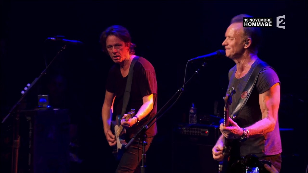 Sting - Le Bataclan (Paris) 2016 part 2