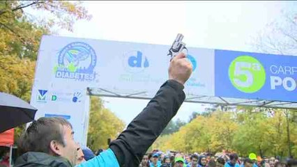 Lopetegui da el pistoletazo de salida para la 5ª Carrera por la Diabetes