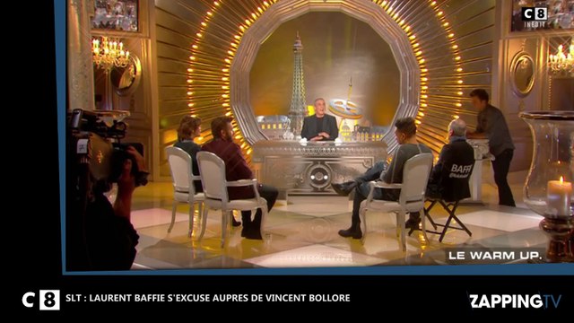 SLT : Laurent Baffie fait ses excuses à Vincent Bolloré, ses étonnants propos (Vidéo)
