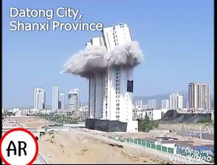 90 M High Building Demolished In 5.5s