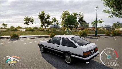 Toyota Spinter Trueno GT Apex 1985 - Forza Horizon 3 - Test Drive Free Roam Gameplay @ 720P HD ✔