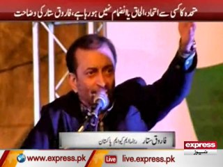 Farooq Sattar