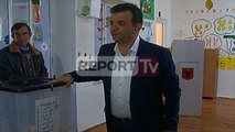 Report TV - Zgjedhjet ne Kolonje, voton kandidati i opozitës, Dritan Hajro