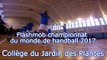 Concours FLASHMOB UNSS championnat du monde de HANDBALL 2017 AS Collège du Jardin des Plantes Poitiers