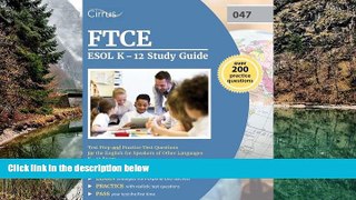 Big Sales  FTCE ESOL K-12 Study Guide: Test Prep and Practice Test Questions for the English for