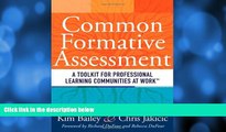 Buy NOW  Common Formative Assessment: A Toolkit for Professional Learning Communities at Work -