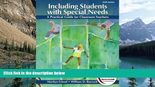 Buy NOW  Including Students with Special Needs: A Practical Guide for Classroom Teachers (6th