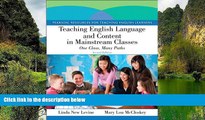 Big Sales  Teaching English Language and Content in Mainstream Classes: One Class, Many Paths (2nd