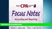 FAVORIT BOOK Wiley CPA Examination Review Focus Notes, Accounting and Reporting (CPA Examination