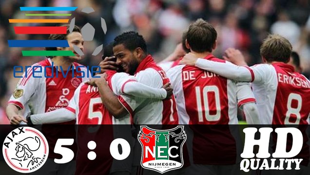 Ajax VS NEC Nijmegen 5-0 Highlights (Eredivisie ) 20-11-2016