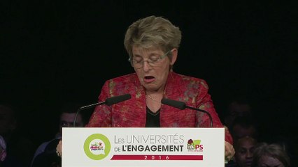 Université de l'Engagement de Dijon - Intervention de Marie-Guite Dufay
