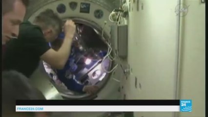 Le Français Thomas Pesquet bien arrivé dans la Station spatiale internationale