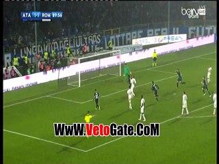 الهدف الثانى اتلانتا فى روما