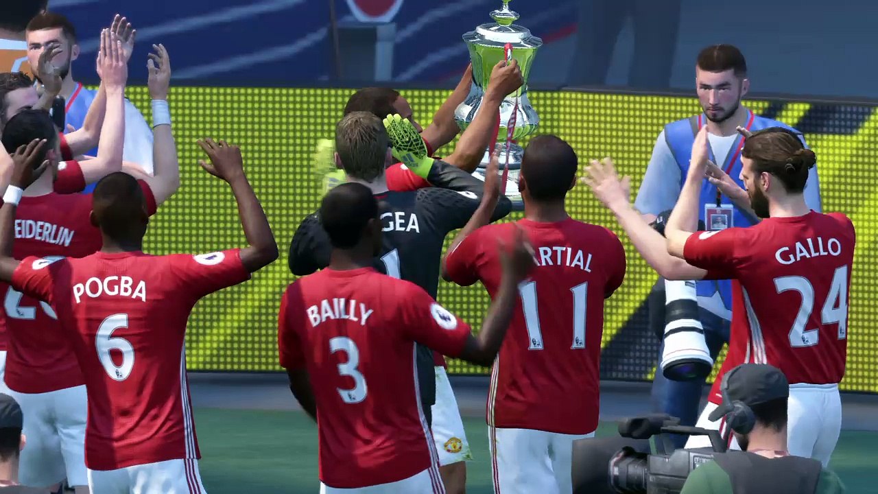 FIFA 17 champion FA CUP suite