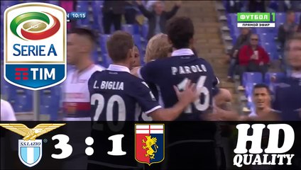 Lazio VS Genoa 3-1 Highlights (Seria A) 20-11-2016