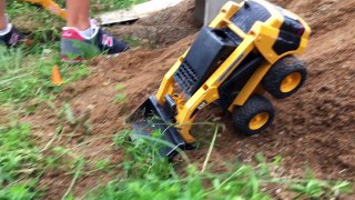 BRUDER TOYs Tunnel LONG PLAY! Truck recovery in Jack's bworld CONSTRUCTION