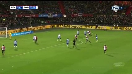 1-0 Dirk Kuyt Goal HD - Feyenoord 1-0 PEC Zwolle 20.11.2016 HD