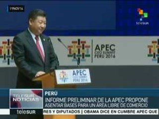 #CumbreAPEC2016: Países podrían impulsar un área de libre comercio